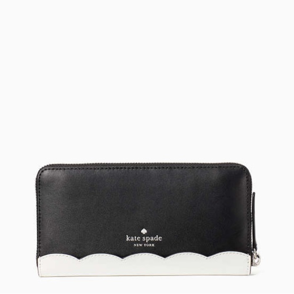 Kate Spade Classic Black Zip Wallet